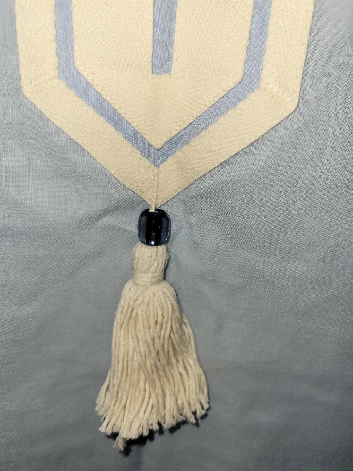 Tory Burch Tory Tunic XL Caftan Resort Swim Cover Up Blue nwt