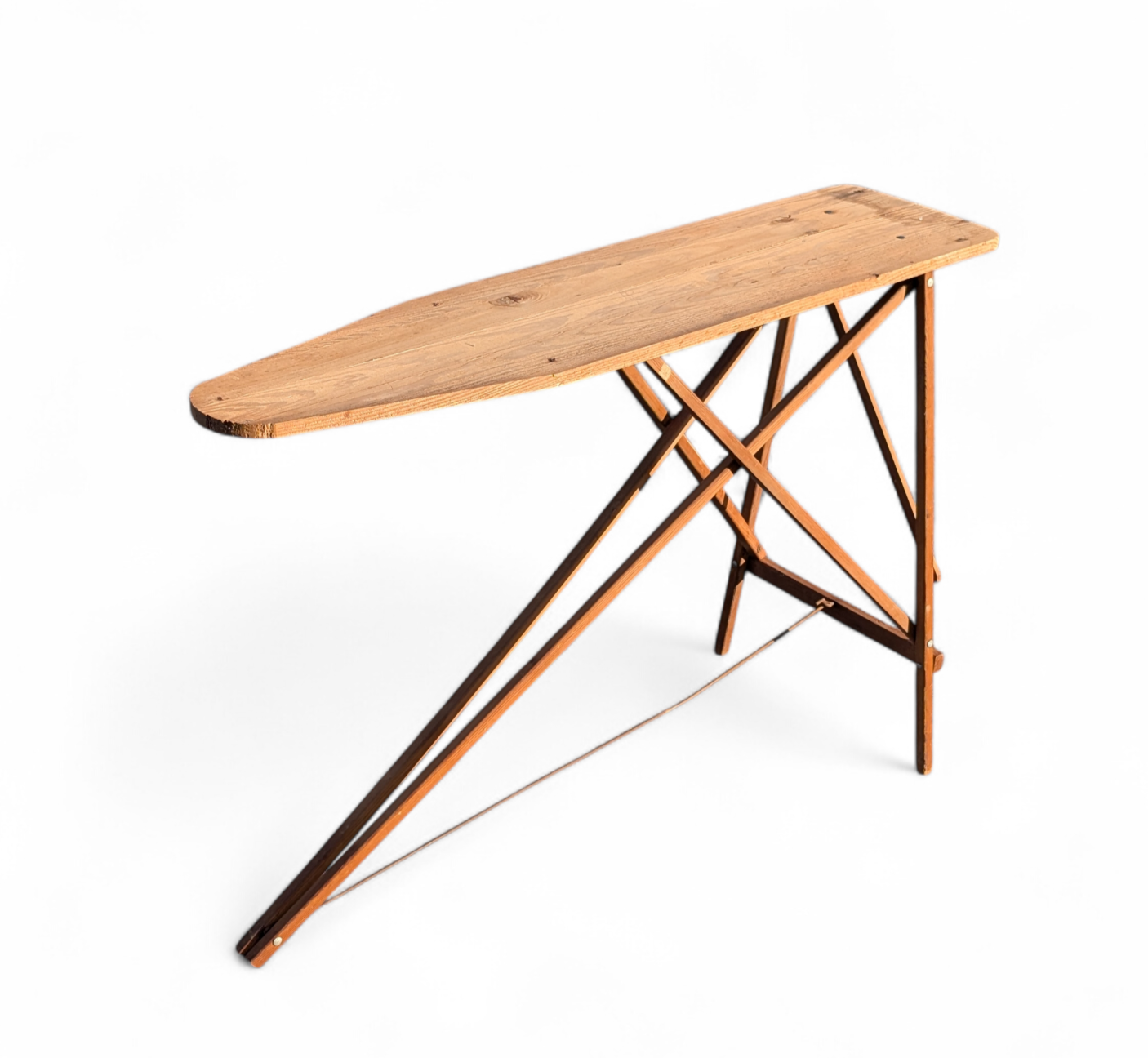 Antique Wooden Folding Ironing Board - 54