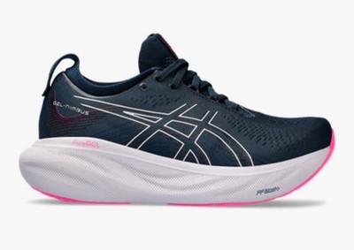 ASICS Womens Gel Nimbus 25 French Blue Lilac Hint 1012B356-404 NEW A5