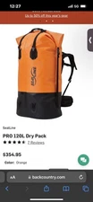 Sealine Dry Bag Pro 120L Backpack