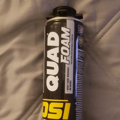 OSI Quad Foam Expanding Spray Foam Sealant Can, MPN QUAD FOAM
