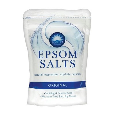 Elysium Spa Bittersalz 450g Original Muskelentlastung Detox Soak Magnesium Kristall