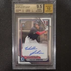 2024 Bowman Chrome Walker Jenkins 1st Bowman Auto BGS 9.5 Gem Mint Twins