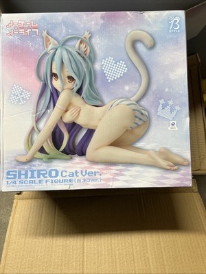 B-style No Game No Life Shiro Cat Ver. 1/4 Figure FREEing