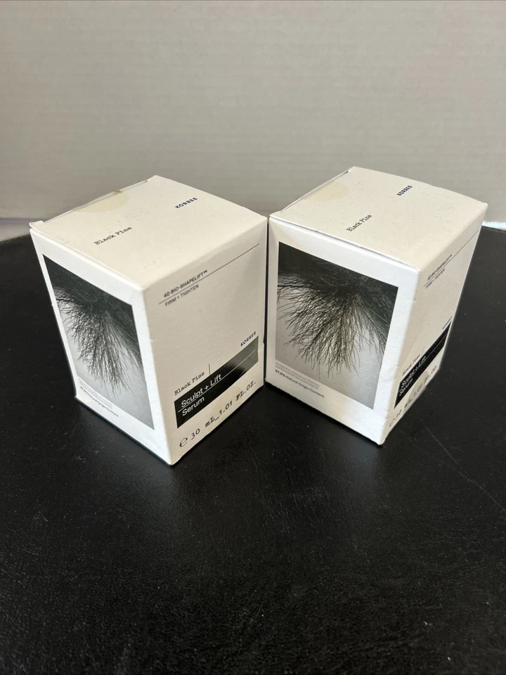 Suero Korres Black Pine Natural 4D Bio-Shapelift Sculpt & Lift 30 ml | Paquete de 2 Foto 2 de 3