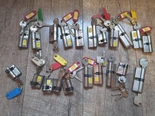 21  Cylinder Locks Abus, ELCA (Evva), CES, BKS, GERA/Locksport