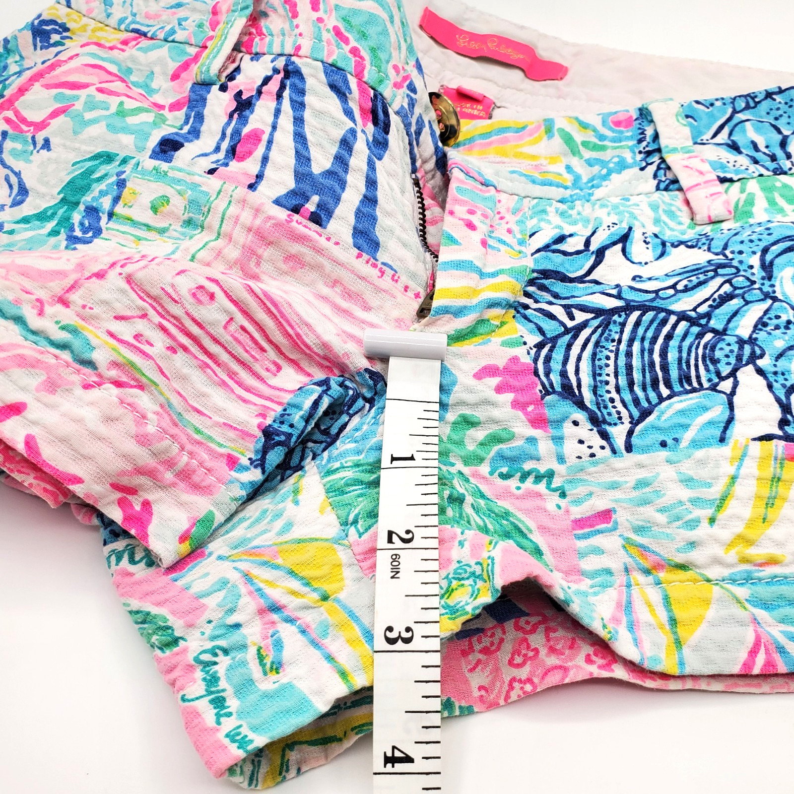 Lilly Pulitzer Patchwork Style Multicolor Floral … - image 15