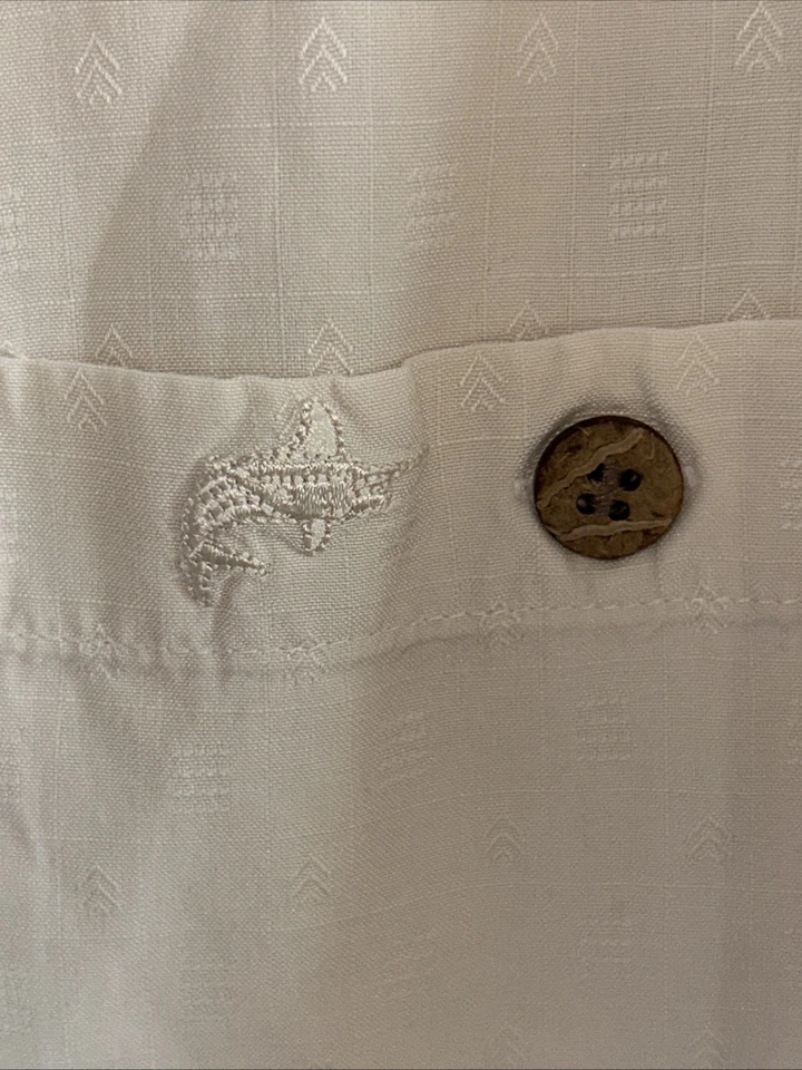 2XL Weekender For Against The Elements Silk Button Down Short Sleeve Mens Shirt - Image 2 of 4