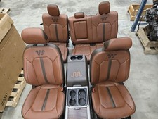 2017-2022 F250-f350 Frontrear Seats Wconsole King Ranch 6040 Brown Leather 2017-2022 F250-f350 Frontrear Seats Wconsole King Ranch 6040 Brown Leather
