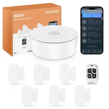 8pcs Wireless Smart Home Security Alarm System Magnetic Sensors Fast Shipping