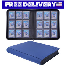 Toploader Binder, Holds 324 Toploaders, 9 Pockets, Top Loader Binder for Cards S