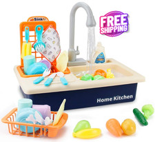 Juego De Fregadero De Cocina Para Ni os, Juguete De Fregadero De Cocina NEW US