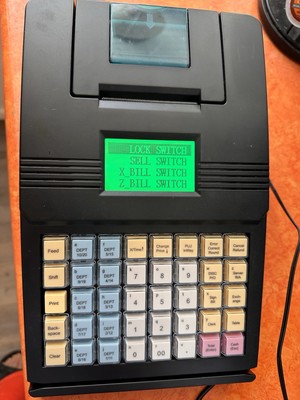 40 Keys Electronic Cash Register Pos System Supermarket Bar Retail Shop Sale