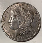 Morgan 1890 (P) Silver Dollar $1 Coin Philadelphia Mint Uncertified