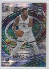 2020-21 Panini Spectra Celestial Prizm /99 Xavier Tillman #110 0d07