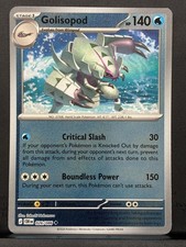 Golisopod 026/086 Uncommon Chaos Rising Pokemon Reverse Holo Near Mint