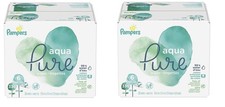 Baby Wipes Aqua Pure Sensitive 672 Count Pampers Pop-Top Water infant toddler