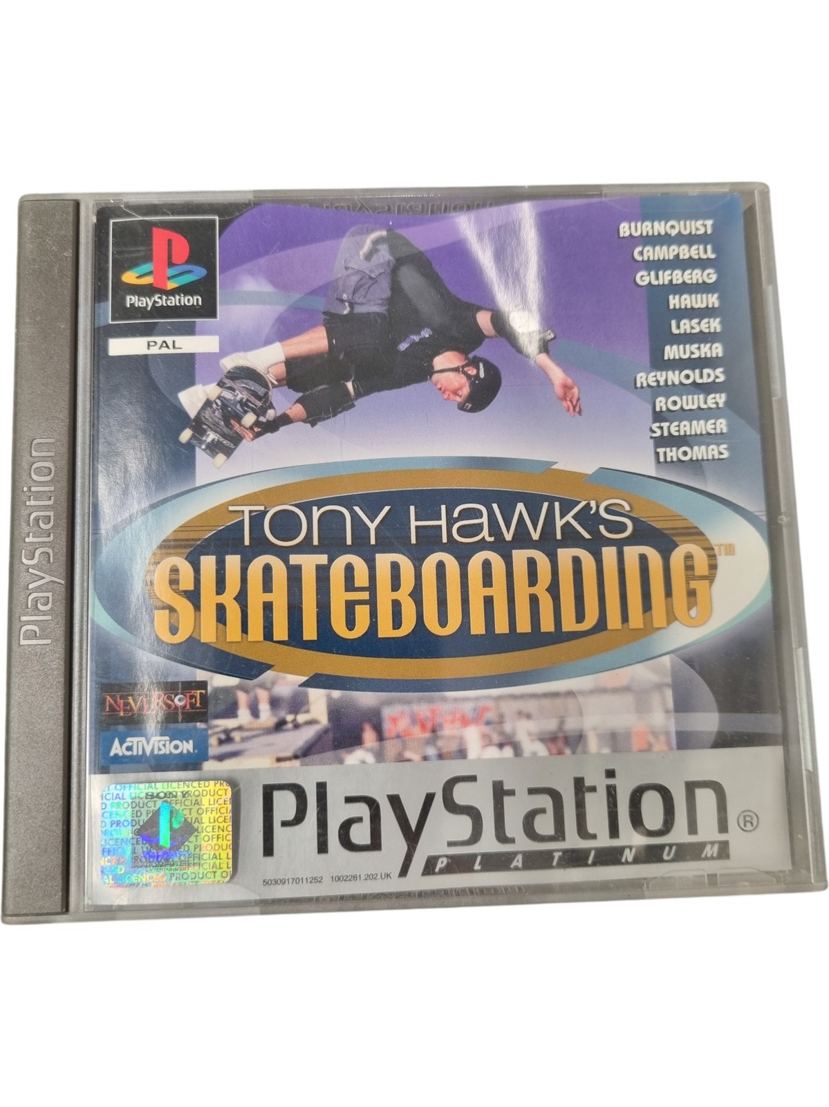 Tony Hawk's Skateboarding PlayStation Platinum Edition PAL