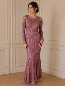 knee length dresses for ladies Light Green Romantic Ballet Maxi Dress with Golden Lace & Green Rhinestones  - Suitable for Girls and Adults-MDC0817