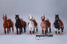 1/6 Scale Miniature Pony Realistic Animal Model GK Resin Craft Figurine Ornament