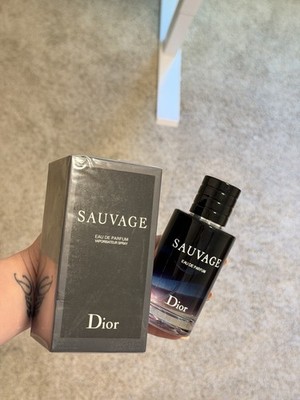 Dior Sauvage Eau de Parfum EDP Spray Regular Size 100 mL / 3.4 oz Sealed