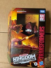Transformers Kingdom Warpath Deluxe Class War for Cybertron Tank Figure NEW