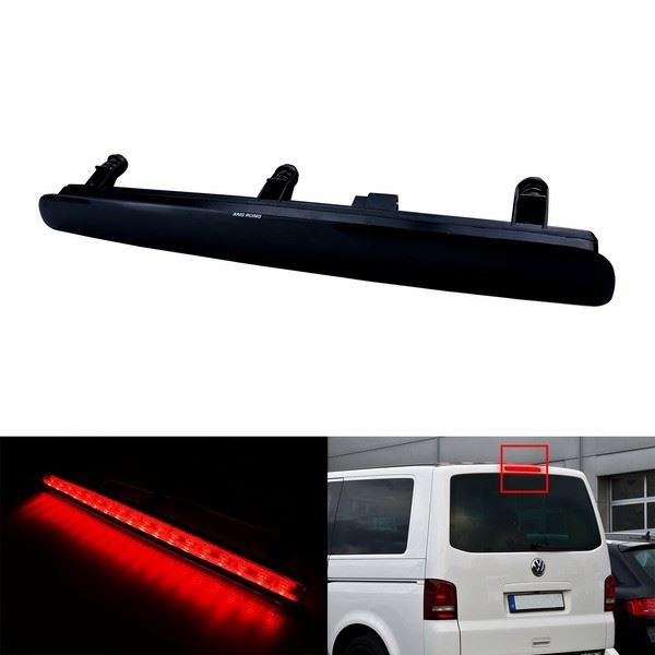 1X FüR VW T5 Transporter Rote LED RüCkleuchte Dritte Bremsleuchte Stop Lamp-image