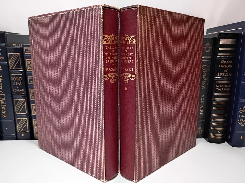 asari Lives of Painters 2 Vol Set Heritage Press 1967 Sandglass Excellent Foto 4 de 4