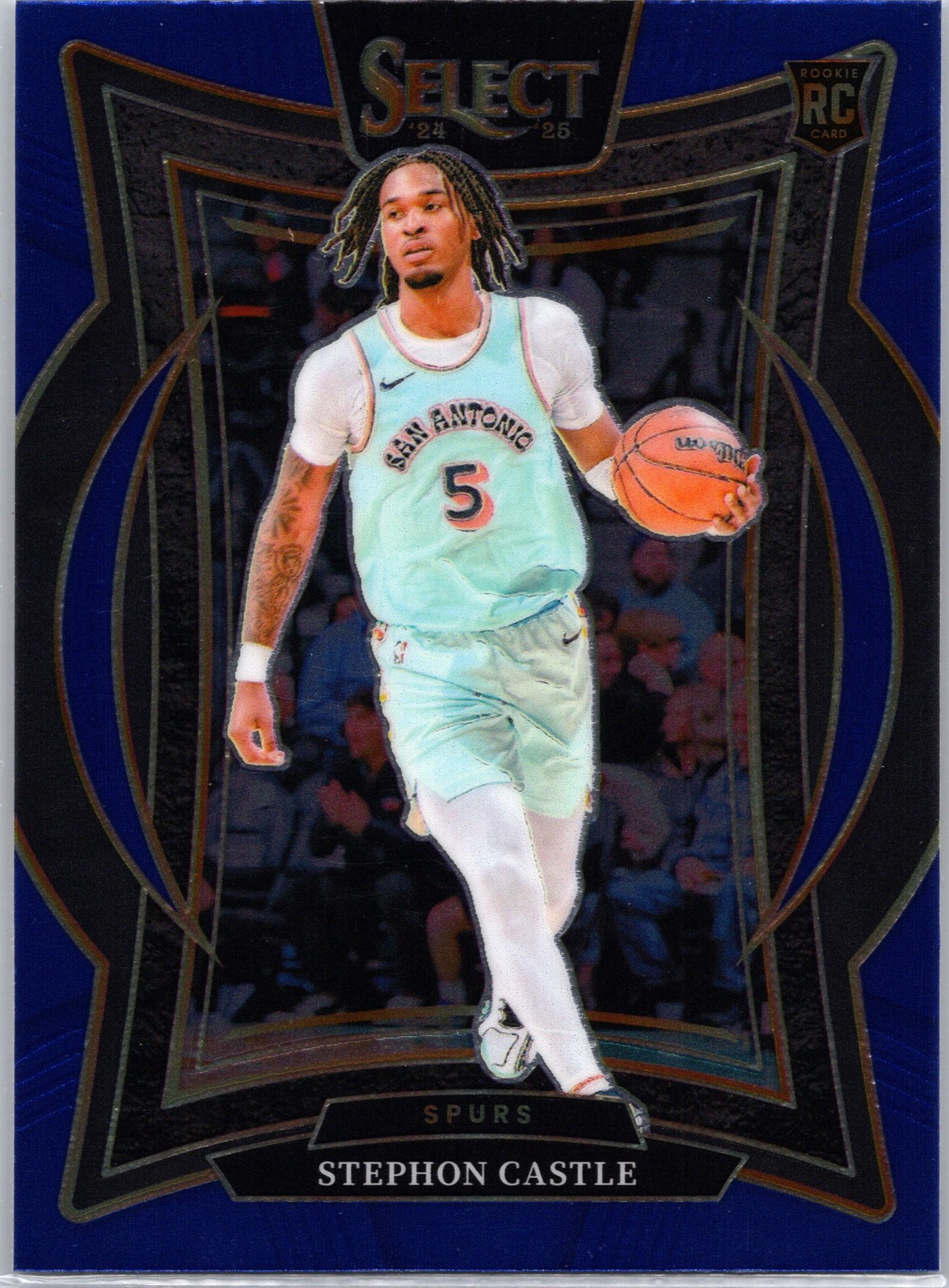 Stephon Castle 2024-25 Panini Select #72 Blue (Retail)