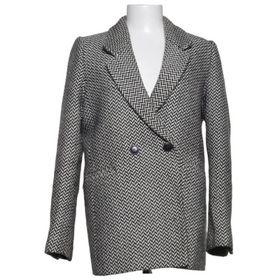 Anine Bing, Blazer, Größe: S, Schwarz/Weiß, Lyocell/Polyester/Wolle #tae