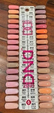 DND Gel-Polish (Gel only) New Collection Set 36 bottles with Color Chart #6