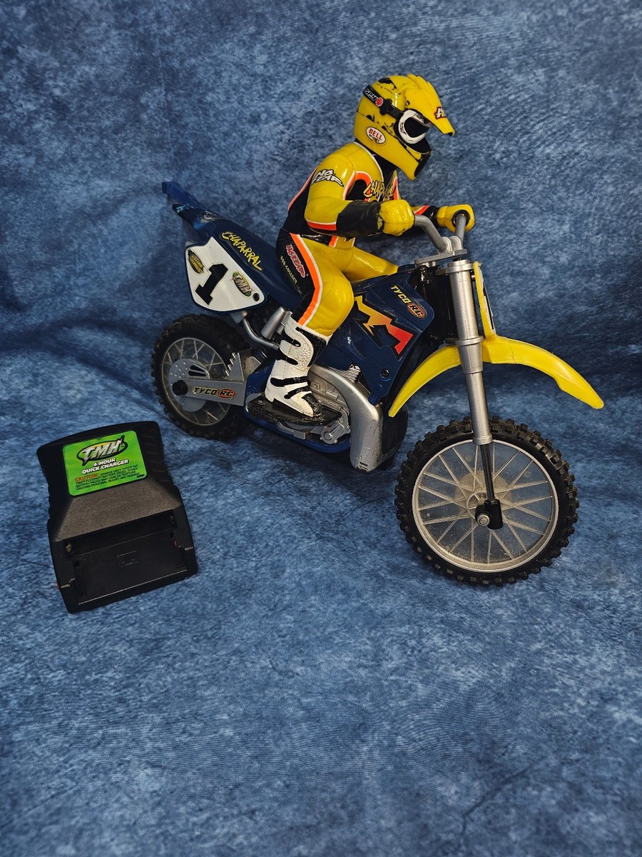 Tyco RC XTreme Cycle Jeremy McGrath Dirt Bike No Remote parts TMH