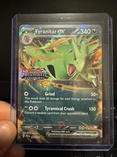 Tyranitar ex (Prismatic Evolutions Stamp) 064/131 Pokémon TCG 