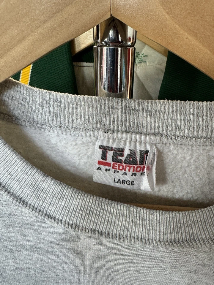 Sudadera De Colección Años 90 Universidad De Texas Longhorns Estampado Hinchado Cresta Mascota L Foto 4 de 4