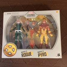 Hasbro Marvel Legends Series Marvel   s Rogue and Pyro 6  Action Figure  E9293