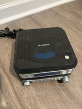 Sylvania SRCD159PL-E Micro Hi-Fi AM/FM Radio CD Player System Powers On/Untested