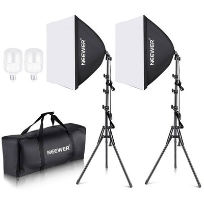 Neewer NK200 Dauerlicht Softbox Beleuchtungs-Set
