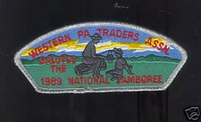 MINT 1989 JSP Western Pa Traders Assn SMY Border