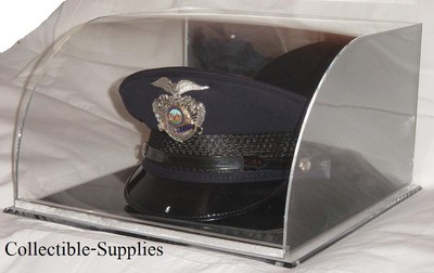 Police Top Hat Cover Acrylic Display 