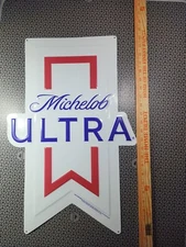 Michelob Ultra Ribbon Golf Metal Tin Tacker Beer Bar Pub Sign 2024