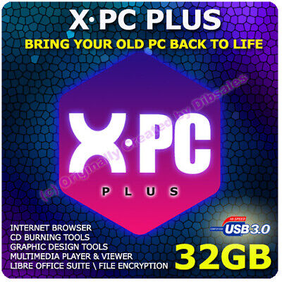 X Pc Plus Bring Old Pc To Powerful Life Into A Pc 32gb Tops Xtra Pc Ebay