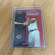 2000 Bowman's Best Franchise Favorites #FR1B Johnny Bench Cincinnati Reds