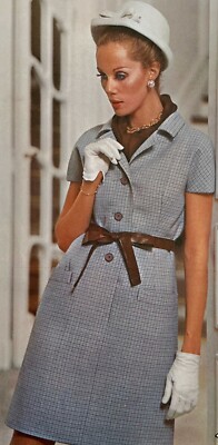 1960s Vogue Paris Original 2051 GIVENCHY Dress Sewing