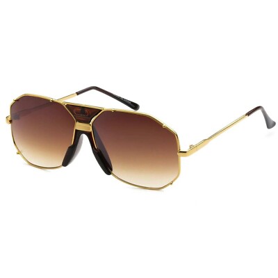 Vintage Square 70s Flat Sunglasses Women Men Classic Retro Stylish Frame UV400