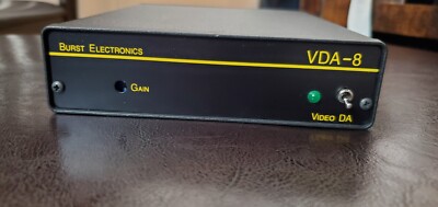 Burst Electronics VDA-8 VB11690 1x8 Video Distribution Amplifier