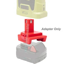 For Milwaukee 18V Lithium Battery Adapter Convert to for Ryobi 18V Series