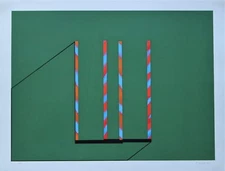 Richard Yates Original Serigraph / Screenprint Signed Limited Edition 1972