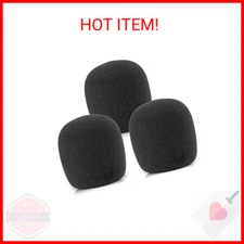 LEFXMOPHY SM58 Windscreen, Mic Foam Replacement for Shure SM58 SM48 Vocal Microp