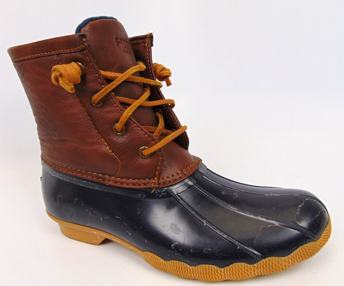 women's sperry saltwater pop outsole duck boot