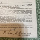 1928  Rapid Transit Corporation  Stock Certificate Shares — photo 3